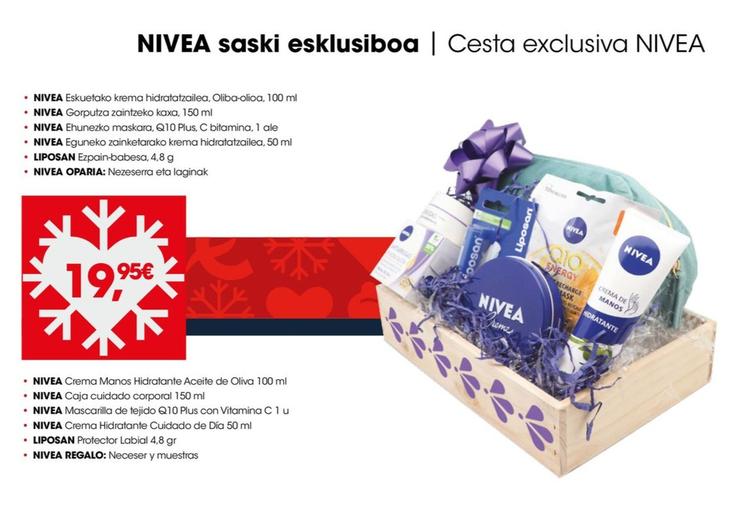 Oferta de Cesta Exclusiva por 19,95€ en Eroski