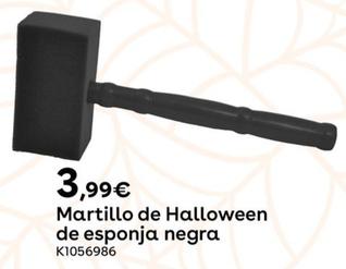 Oferta de Martillo de halloween de esponja negra por 3,99€ en ToysRus