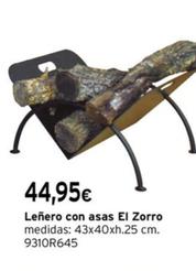Oferta de Lenero Con Asas El Zorro por 44,95€ en Cadena88