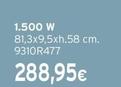 Oferta de Emisor Con Fluido Termico Serie Z Advanced por 288,95€ en Cadena88