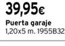 Oferta de Puerta Garaje por 39,95€ en Cadena88