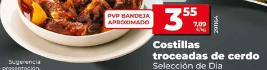 Oferta de Costillas troceadas de cerdo por 3,55€ en Dia