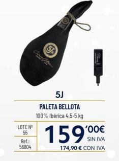 Oferta de 5j - Paleta Bellota por 159€ en Makro