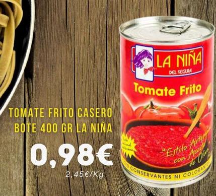 Oferta de La Nina - Tomate Frito Casero Bote por 0,98€ en Sangüi