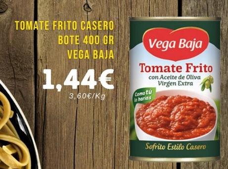 Oferta de Vega Baja - Tomate Frito Casero Bote por 1,44€ en Sangüi