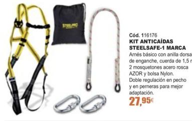 Oferta de Kit Anticaídas Steelsafe-1 Marc por 27,95€ en Ferrcash