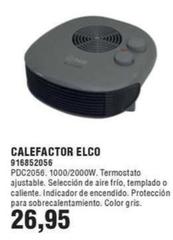 Oferta de Calefactor Elco 916852056 por 26,95€ en Optimus