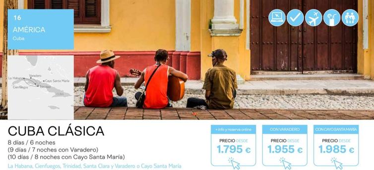Oferta de Viajes a Cuba en Tui Travel PLC