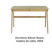 Oferta de Escritorio Edison Room Madera De Roble por 495€ en El Corte Inglés