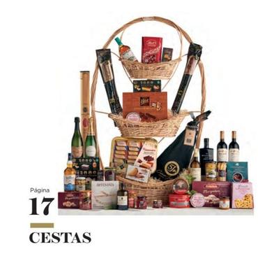 Oferta de Cestas en Supermercados Sánchez Romero