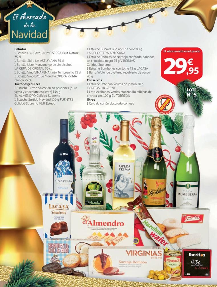 Oferta de Bebidas , Turrones Y Dulces , Conservas , Otros por 29,95€ en Alcampo