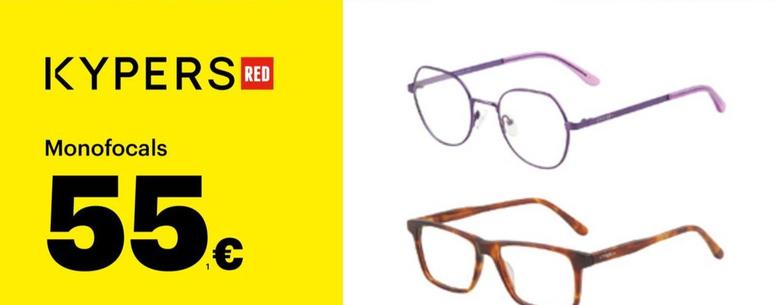 Oferta de Kypers Red - Monofocals por 55€ en Optica Universitaria