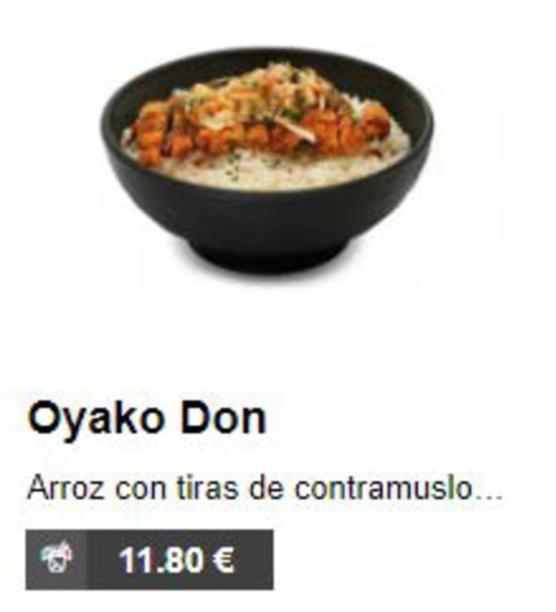 Oferta de Oyako Don por 11,8€ en UDON