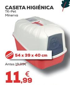 Oferta de Tk-Pet - Caseta Higienica por 11,99€ en Kiwoko