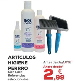 Oferta de Nice Care - Articulos Higiene Perrro por 2,99€ en Kiwoko