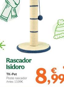 Oferta de Rascador Isidoro por 8,99€ en Tiendanimal
