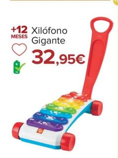 Oferta de Xilofono Gigante por 32,95€ en Carrefour