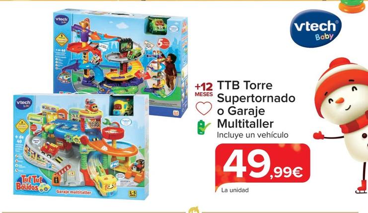 Oferta de Ttb Torre Supertornado O Garaje Multitaller por 49,99€ en Carrefour