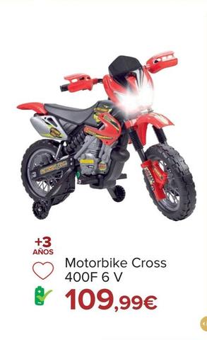 Oferta de Motorbike Cross 400f 6 V por 109,99€ en Carrefour