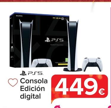 Oferta de Consola Edicion Digital por 449€ en Carrefour