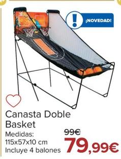 Oferta de Canasta Doble Basket por 79,99€ en Carrefour
