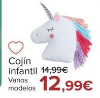 Oferta de Cojin Infantil por 12,99€ en Carrefour