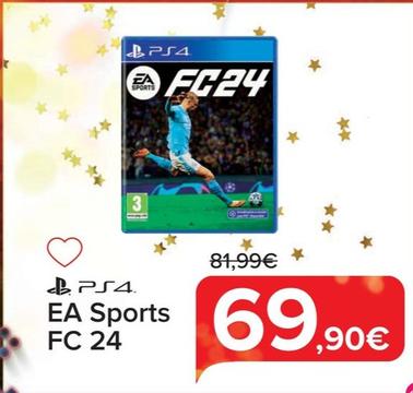 Oferta de Ps4 - Ea Sports Fc 24 por 69,9€ en Carrefour