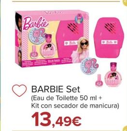 Oferta de Barbie Set por 13,49€ en Carrefour