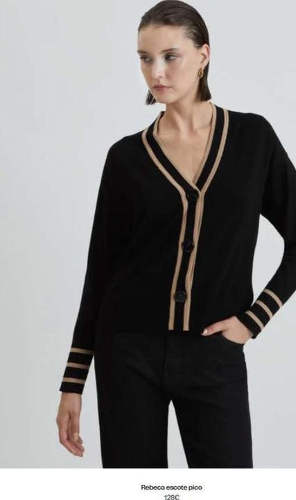 Oferta de Rebeca Escote Pico por 128€ en Javier Simorra