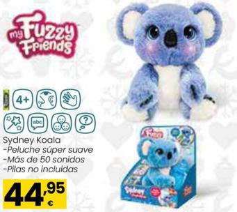 Oferta de My Fuzzy Friends - Sydney Koala por 44,95€ en Eroski