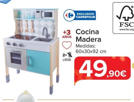 Oferta de Cocina Madera por 49,9€ en Carrefour