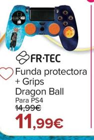 Oferta de Fr-tec-funda Protectora + Grips Dragon Ball por 11,99€ en Carrefour