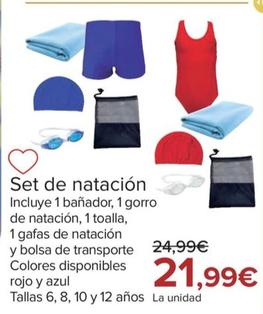 Oferta de Set De Natacion por 21,99€ en Carrefour
