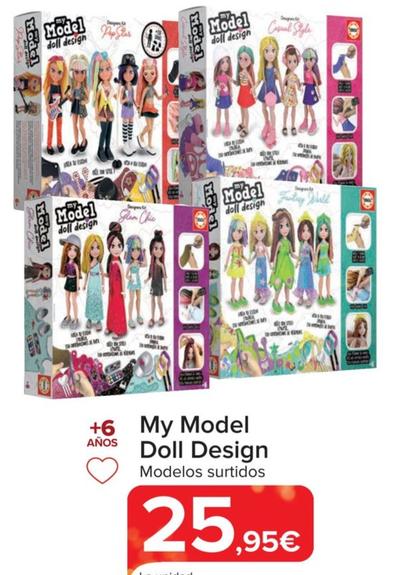 Oferta de My Model Doll Design por 25,95€ en Carrefour