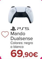 Oferta de Ps5 - Mando Dualsense por 69,9€ en Carrefour