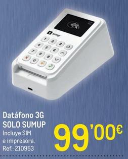 Oferta de Sumup - Datáfono 3g Solo por 99€ en Makro