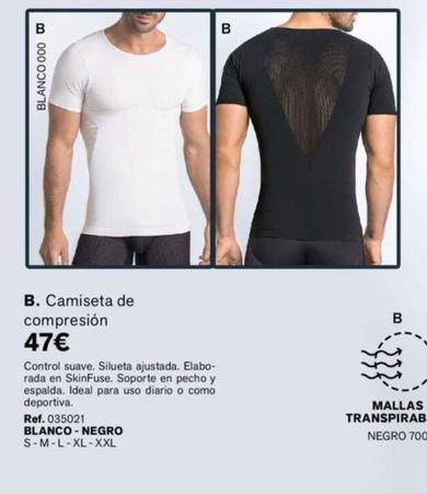Oferta de Camiseta De Compresion por 47€ en Leonisa