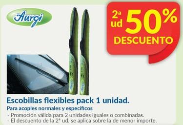 Oferta de Escobillas Flexibles Pack 1 Unidad. en Aurgi