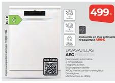 Oferta de Lavavajillas por 499€ en Tien 21