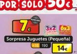 Oferta de Sorpresa Juguetes (pequeña) por 14€ en Petar2M