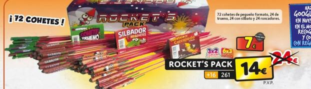 Oferta de Rocket's Pack por 14€ en Petar2M
