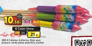 Oferta de 6 Color Show por 21€ en Petar2M