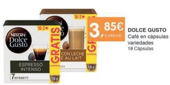 CAFE CON LECHE 16 CAPSULAS - Spar La Palma