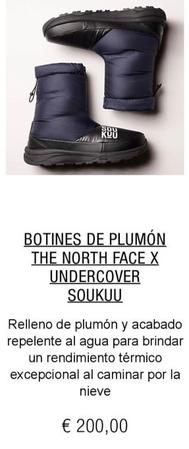 Oferta de Botines De Plumón The North Face X Undercover Soukuu por 200€ en The North Face