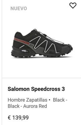 Oferta de Salomon Speedcross 3 por 139,99€ en Foot Locker