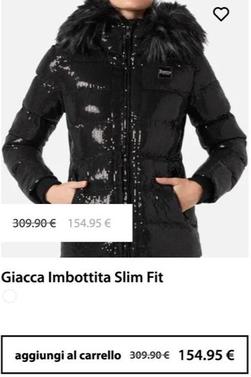 Oferta de Giacca Imbottita Slim Fit por 154,95€ en Boxeur des Rues
