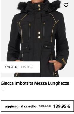 Oferta de Giacca Imbottita Mezza Lunghezza por 139,95€ en Boxeur des Rues