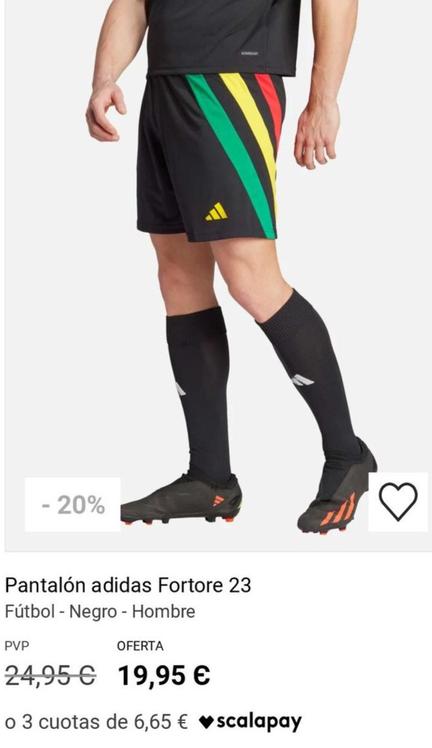 Oferta de Pantalón Fortore 23 por 19,95€ en Fútbol Factory