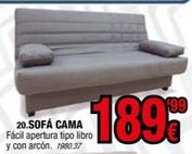 Oferta de Sofá Cama por 189,99€ en Rapimueble