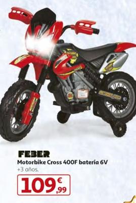 Oferta de Motorbike Cross 400f Bateria 6v por 109,99€ en Alcampo
